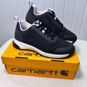 Carhartt Women's Force‎ SD Work Black and Pink Athletic Shoe Size 7M